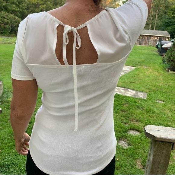 RW & CO. White blouse size S - Picture 5 of 9